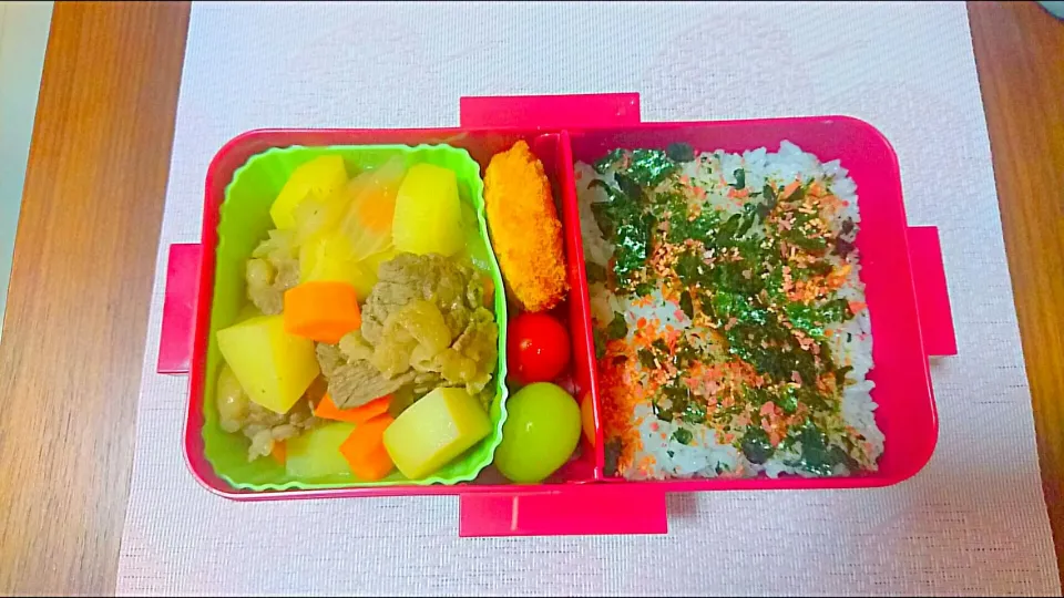 肉じゃが🎵旦那さんお弁当🎵😊|かおるcitronさん