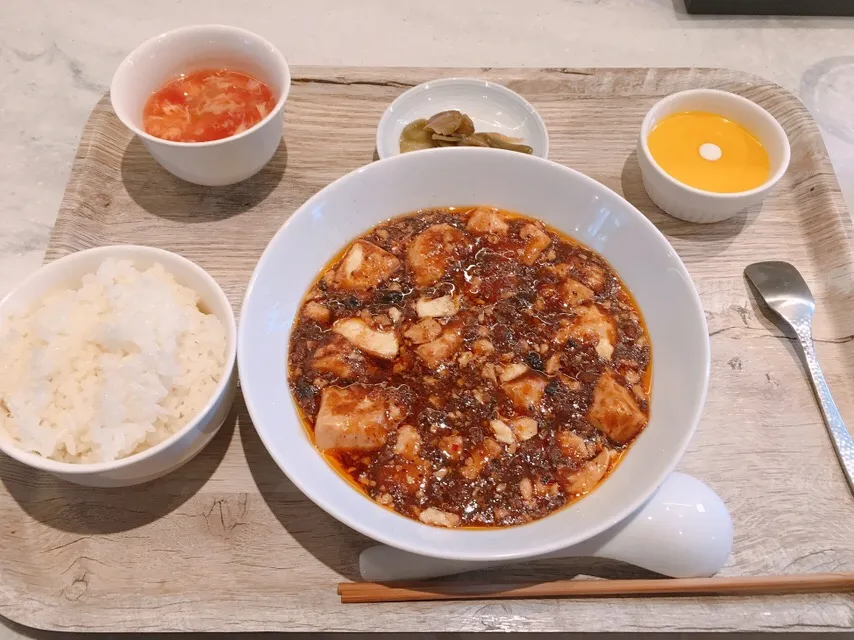 麻婆豆腐定食|chan mitsuさん