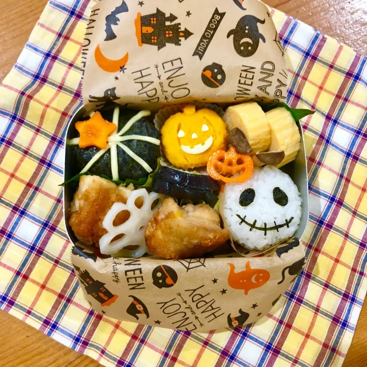 唐揚げハロウィン弁当|sappyさん