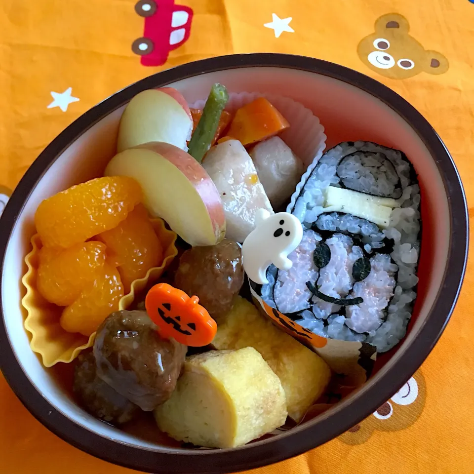 Snapdishの料理写真:2018年10月♡年少さんお弁当|hisaさん