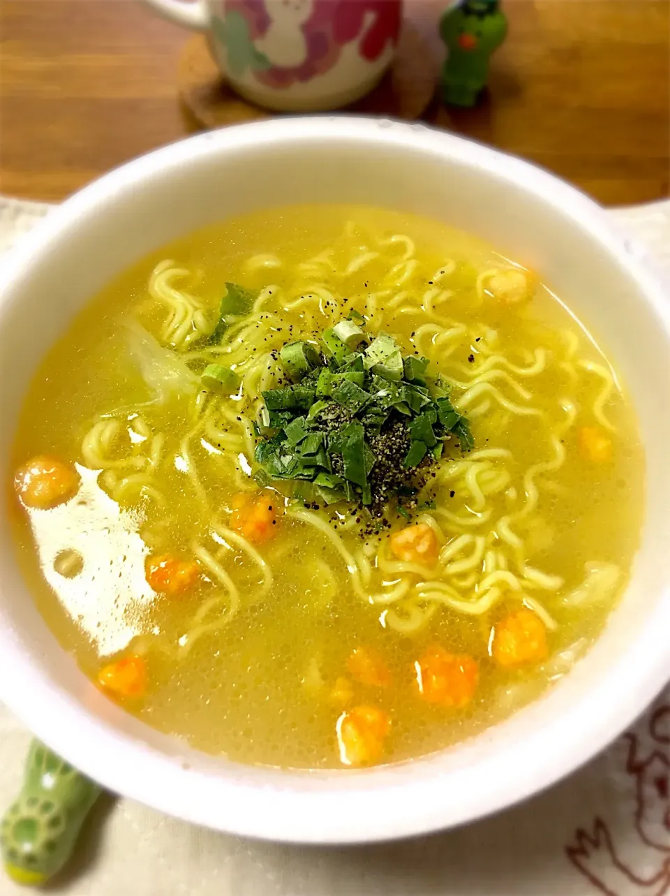 寿がきや カッパ64監修 シーフードらーめん
 #カップ麺  #簡単料理|morimi32さん