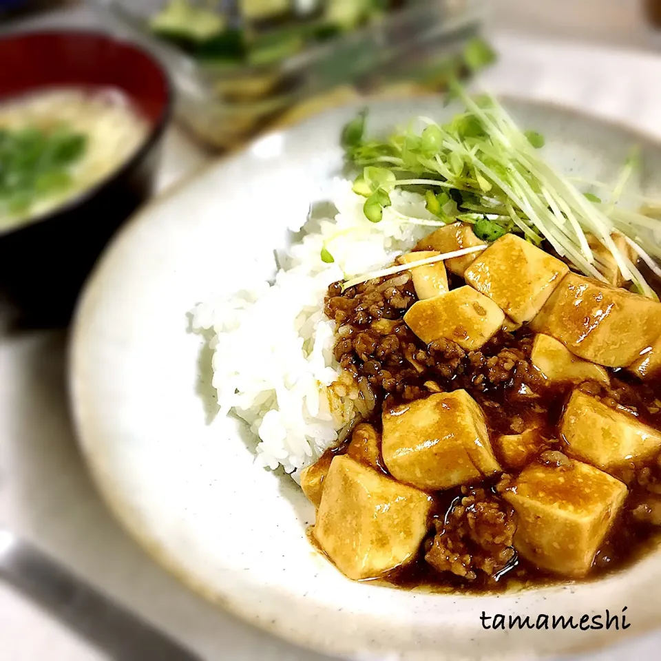 tama家の麻婆丼|tamaさん