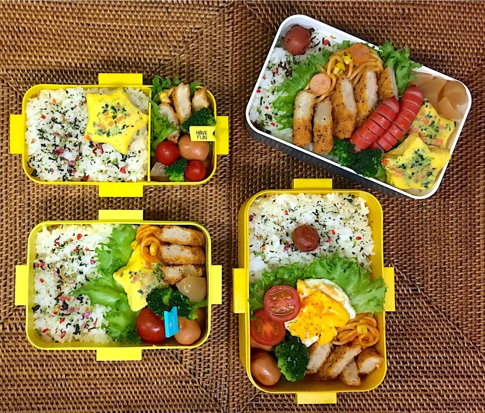 #中高生弁当  #父ちゃん弁当 #スパイシーチキン|よちこさん