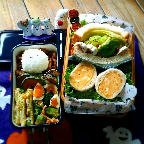 Snapdishの料理写真:旦那さんのお弁当♪|kyujaさん