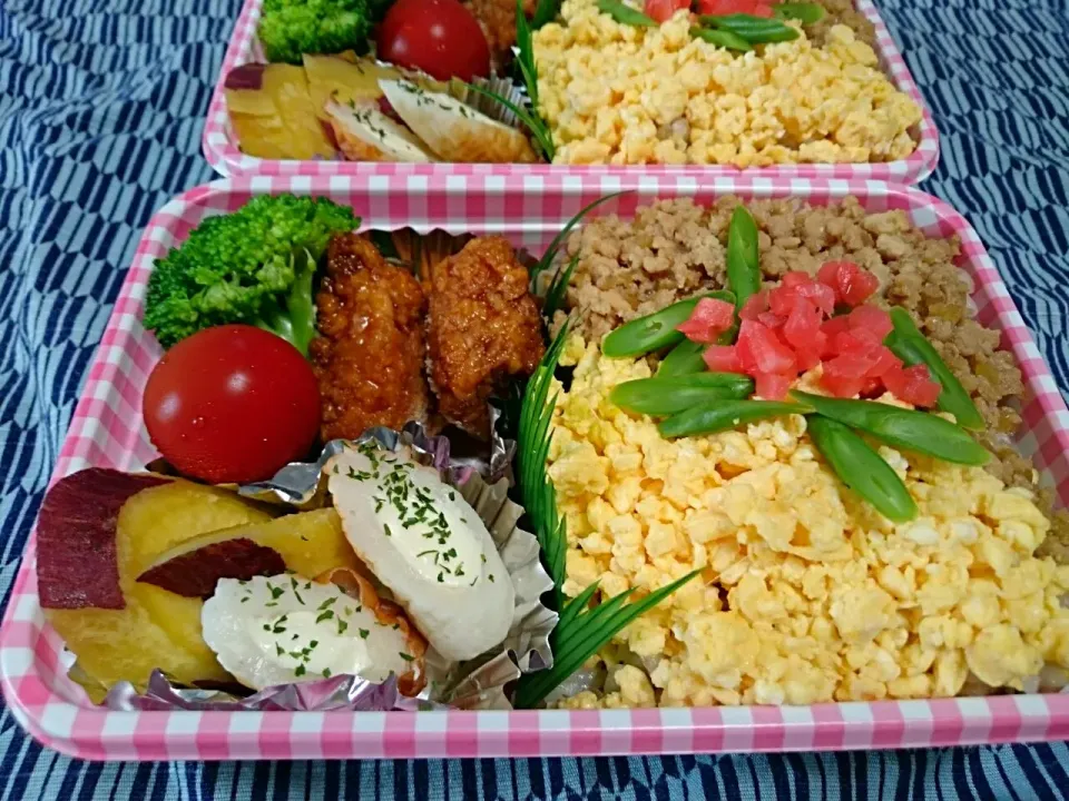 ☆今日のお弁当☆　パパのお弁当作り始めました。|hamamaさん