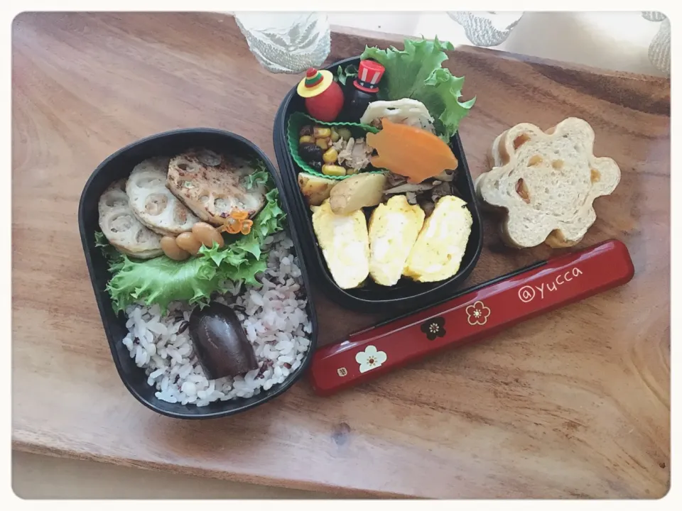 Snapdishの料理写真:JK弁当🌰2018.10.5(Fri.)|yucca@さん