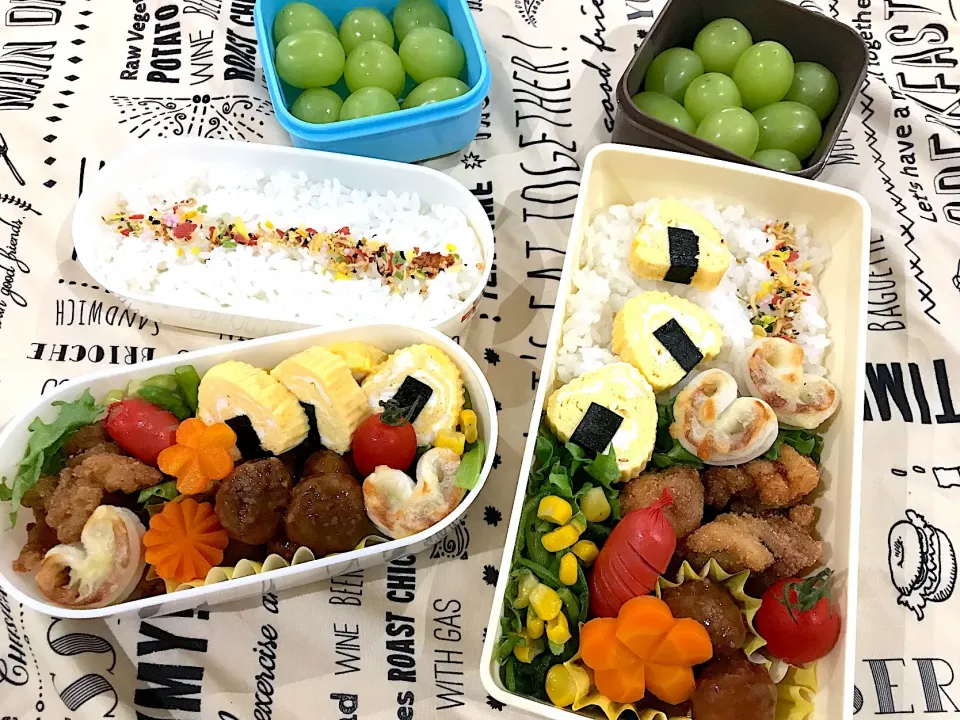 2018.10.5 今日の娘たち弁当♡|mieさん