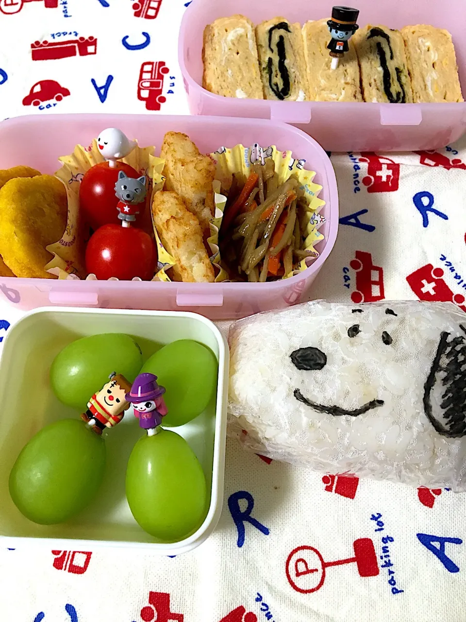 手作り♡次女のお弁当。
#遠足|mari♡（もも(*´∀｀*)♪）さん