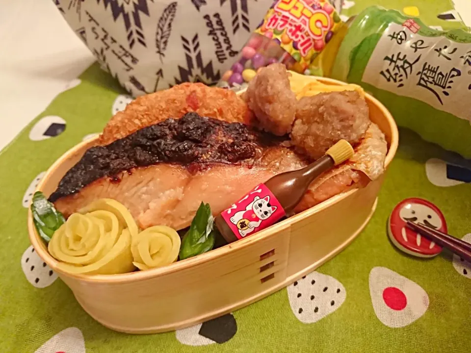 のり鮭弁当|glutton_maaさん