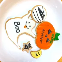 Snapdishの料理写真:ハロウィンアイシング|よーりーさん