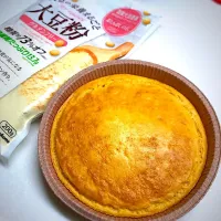 大豆粉と卵だけの低糖質ケーキ｜レシピ｜マルコメ|よしさん