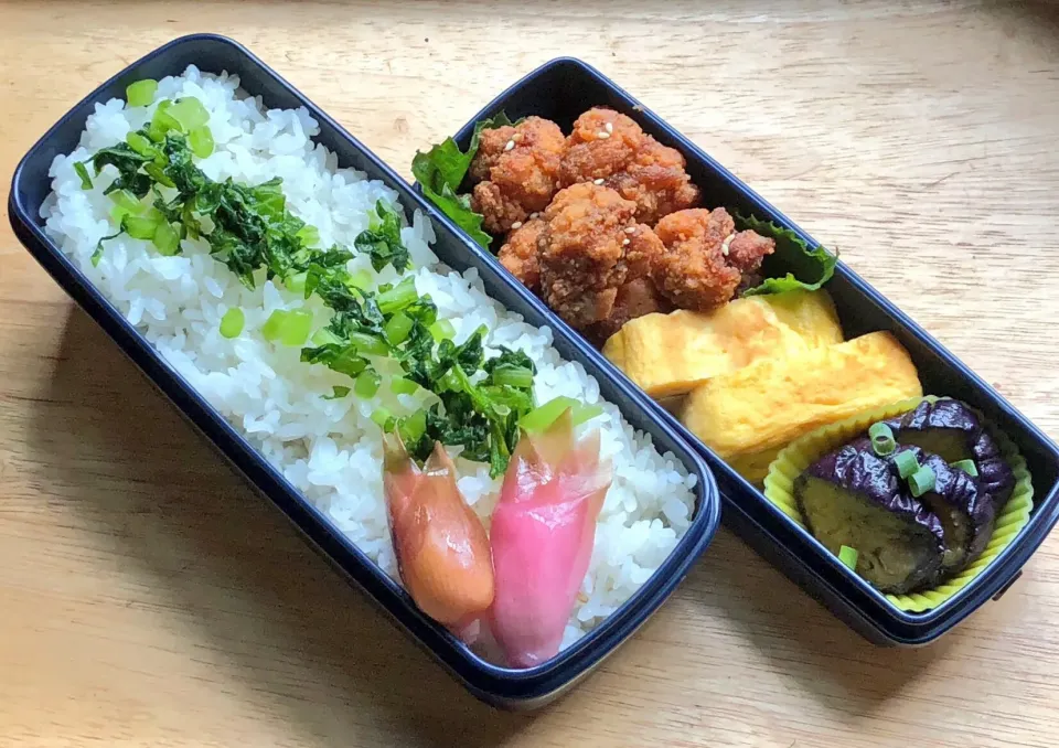 鶏の唐揚げ 弁当|弁当 備忘録さん