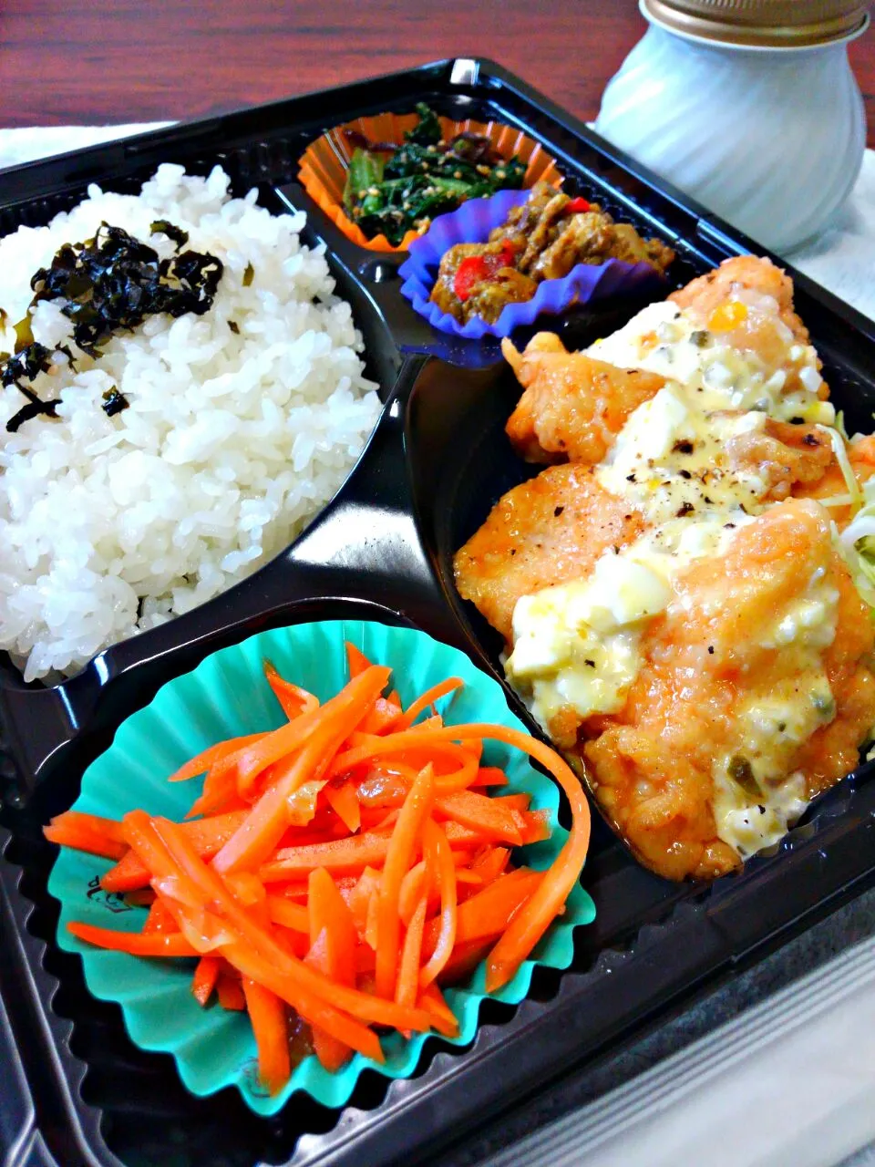 Snapdishの料理写真:🌟 #ちーち さんお弁当  ฅ(º ﾛ º ฅ)ｳﾋｮｰｲ！！|みるくここあさん