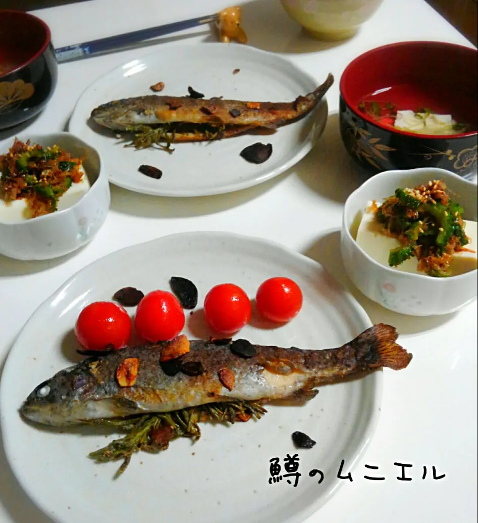 Snapdishの料理写真:鱒のムニエル|みったんさん