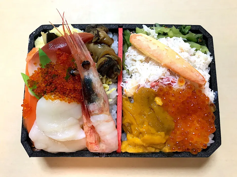 稚内駅立売 最北端 海鮮弁当|マハロ菊池さん