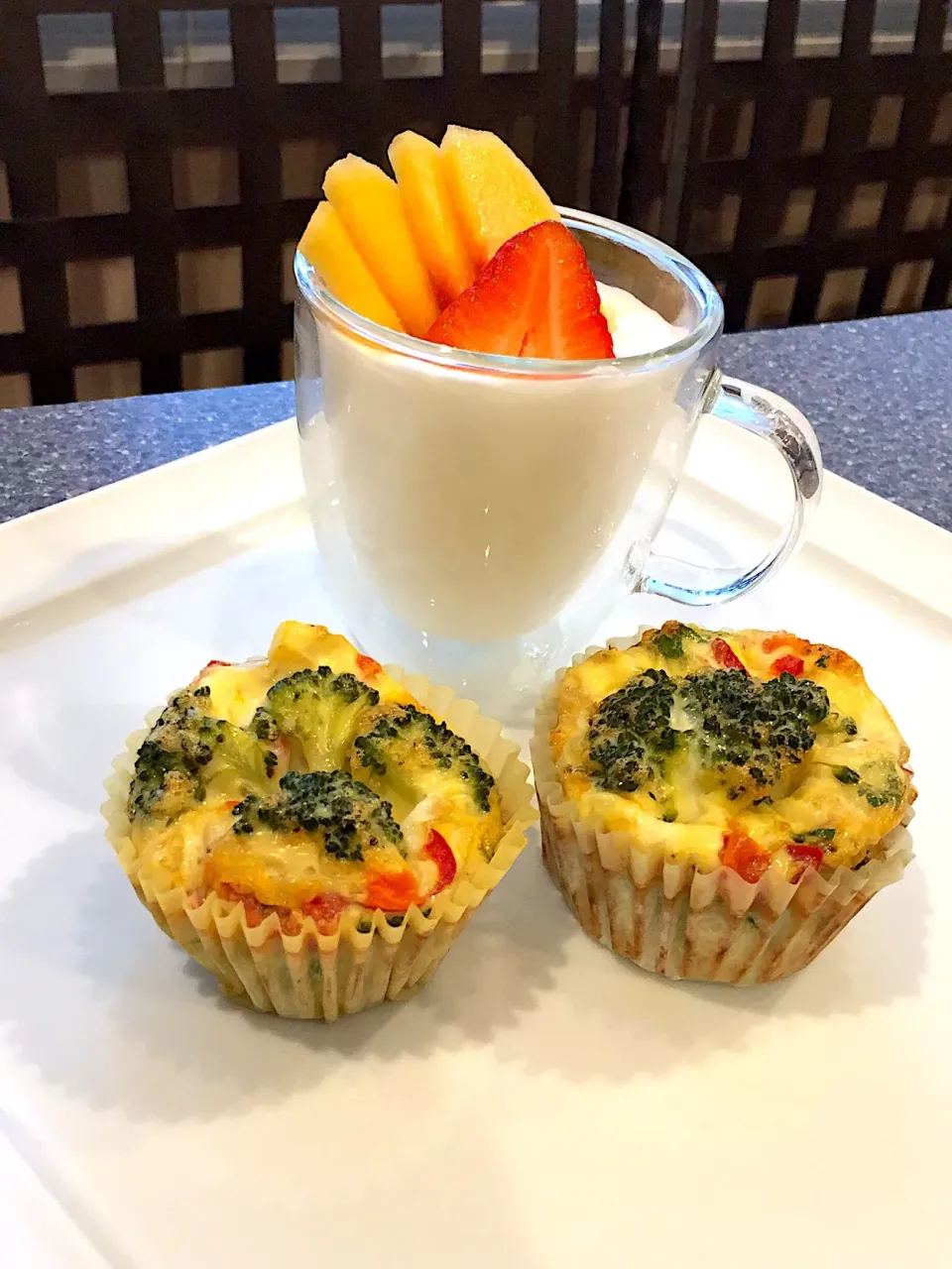 Greek yogurt and Egg muffin|FitMomDoc19さん