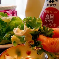 Snapdishの料理写真:てっぱん☆醤油マヨ