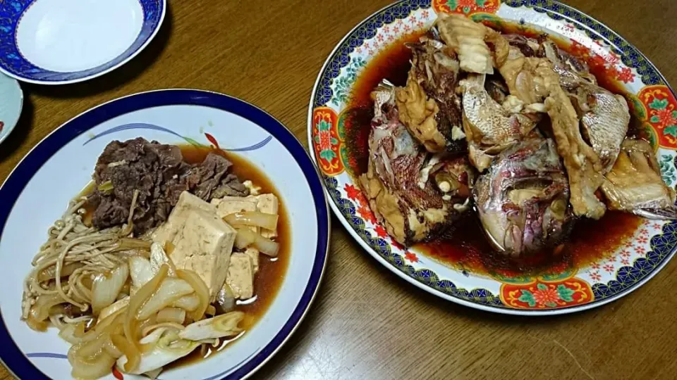 肉豆腐、鯛のあらだき|Akiko Nakamotoさん