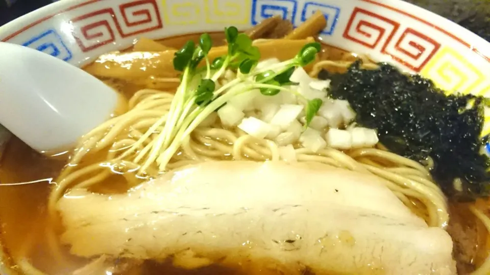 【10月末頃までの限定】づゅる麺池田 の サバだしらーめん(800円)＋替え玉(50円)＠目黒18146|大脇さん