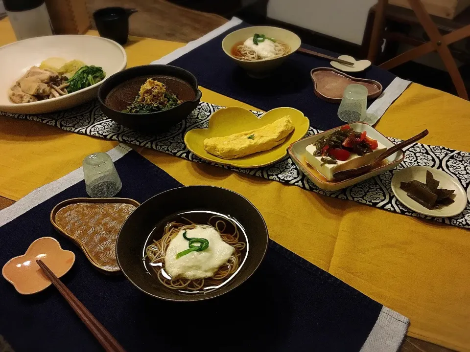 国慶節の連休中土曜日の晩ごはん #日本酒  #秋|ちびワビさん