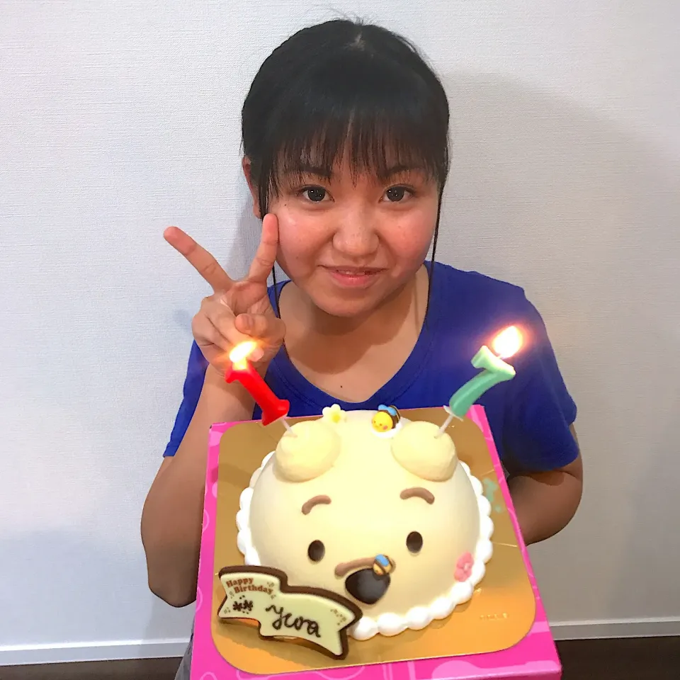 Snapdishの料理写真:ちゃむと31バースデイケーキ|ちゃむさん