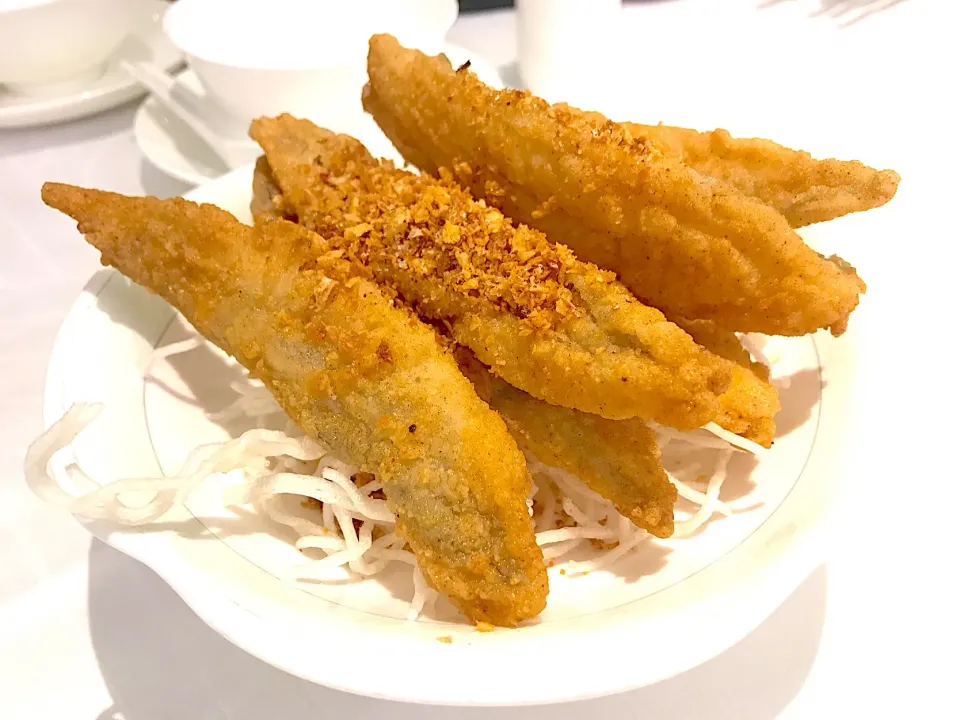 Salt grilled Bombay duck fish|Sky Blueさん