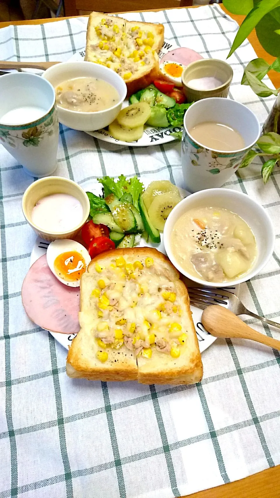 今日の朝ごはん🍀|ゴエン🐾さん