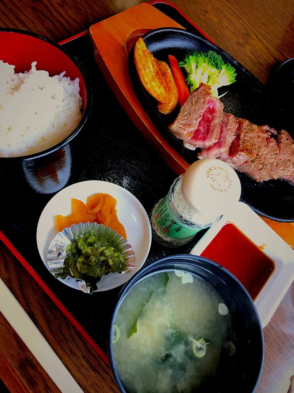 ステーキ定食|みつなち☆さん