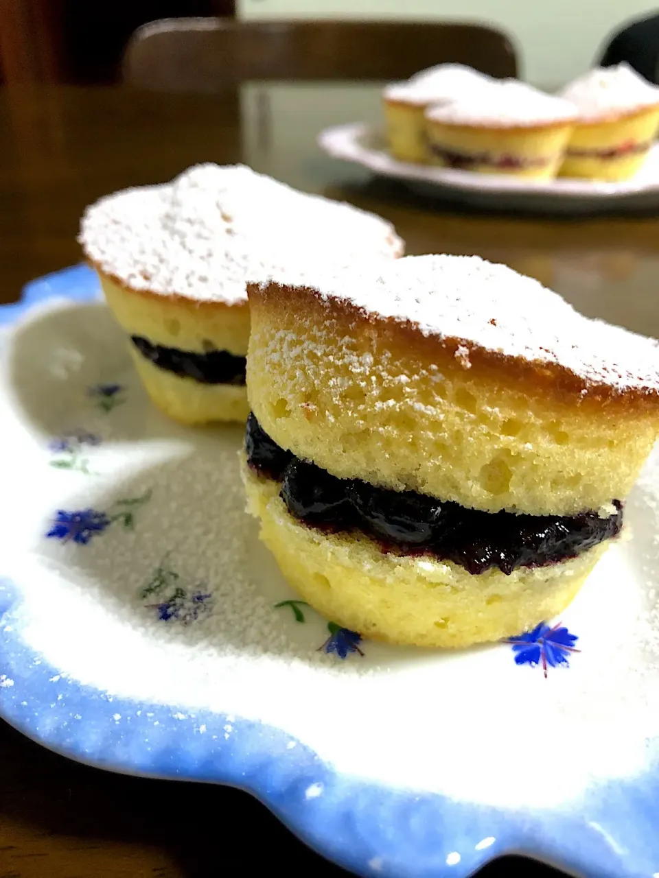 Mini Victoria Sponge💕Blueberry ver.|aястасияさん