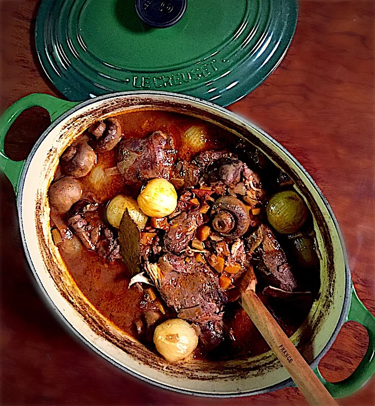 Coq au vin ~ チキンの赤ワイン煮|Downtoearthさん