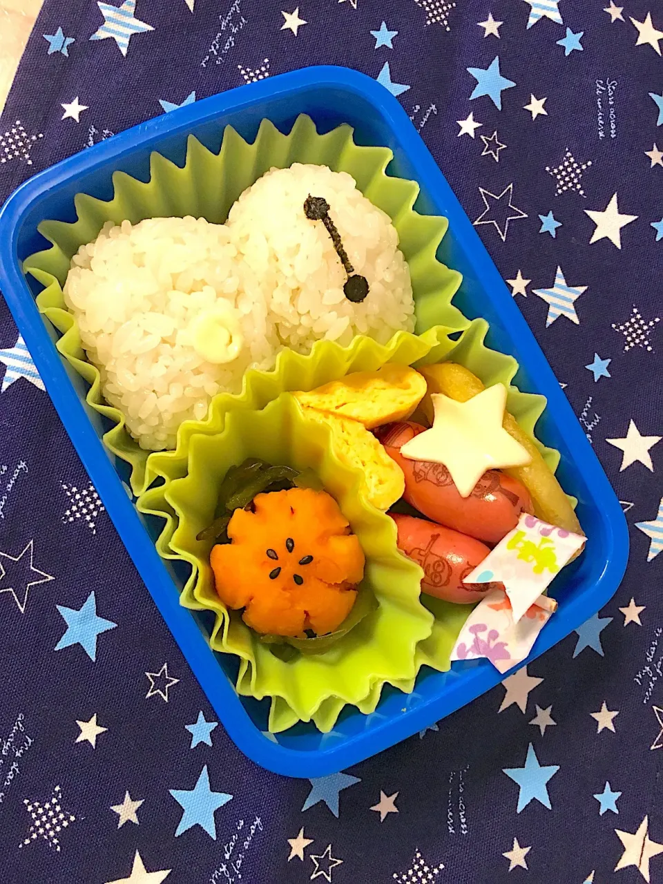 Snapdishの料理写真:ベイマックス弁当|あかママさん