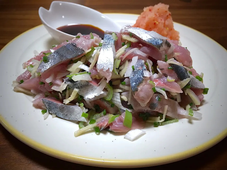 秋刀魚のたたき🐟🌿🌕|ぱぴこ家さん