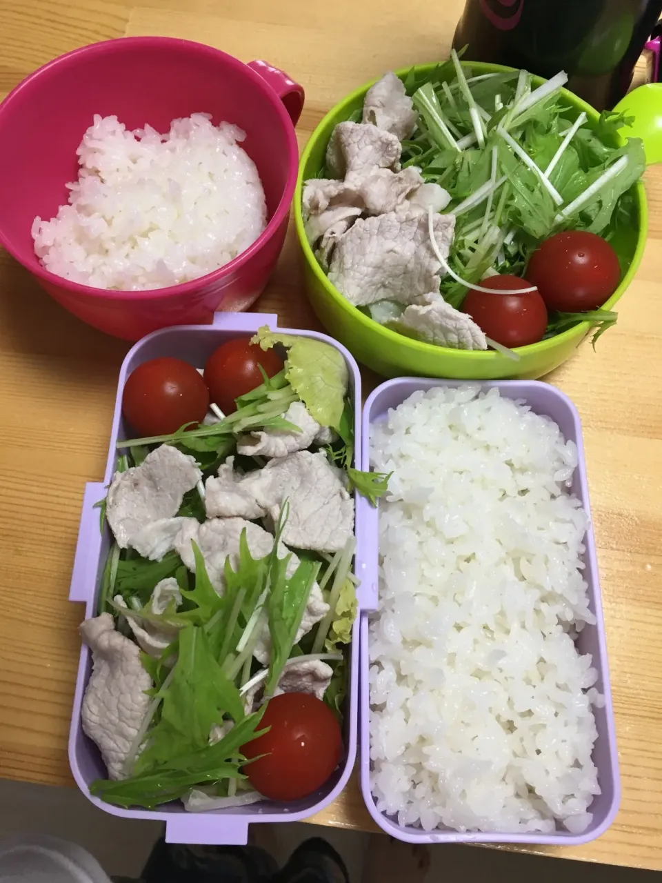 冷しゃぶサラダ弁当|明子さん