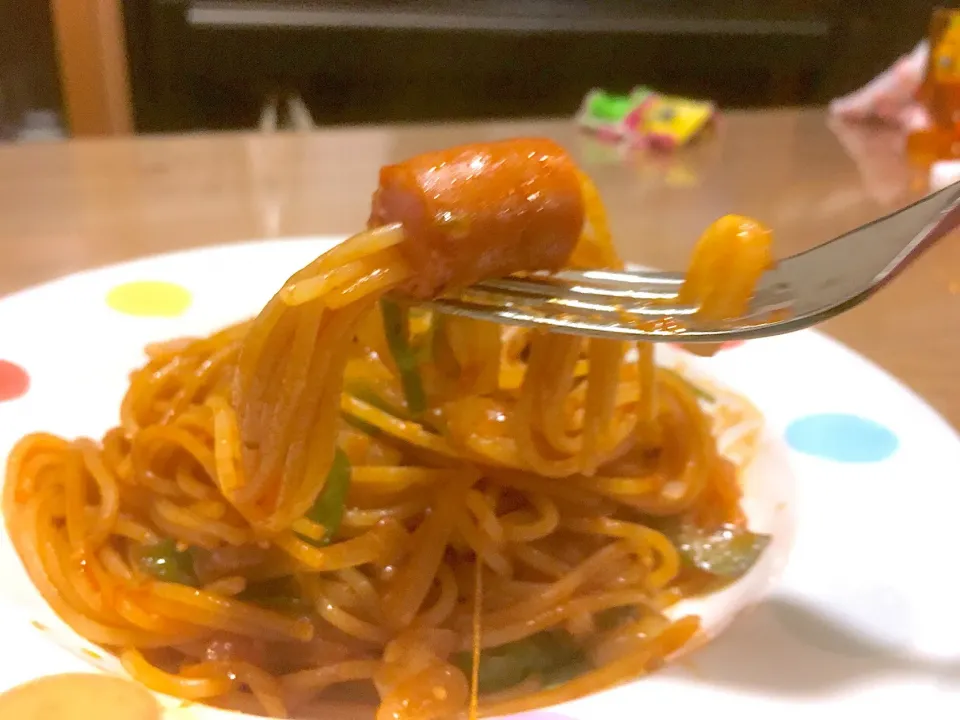 今日のパパパスタ【ナポリタン】|不動南平さん