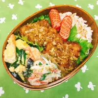 Snapdishの料理写真:中華弁当|Yukiyo  Aoyamaさん