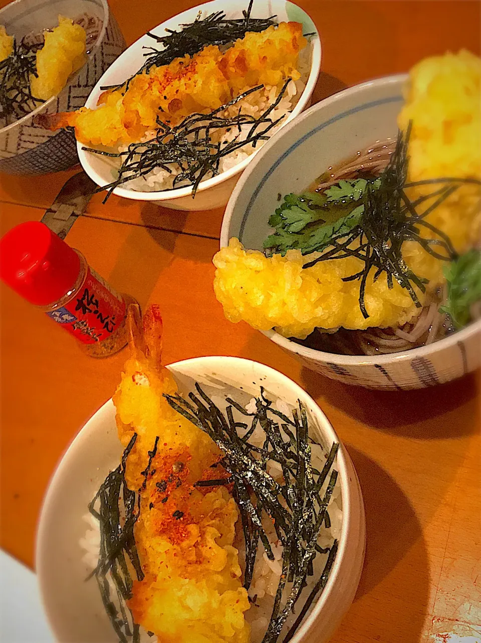 海老天丼🦐   イカ天蕎麦🦑|ch＊K*∀o(^^*)♪さん