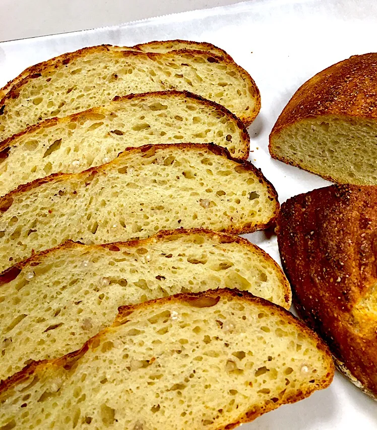 Snapdishの料理写真:Durum Semolina Sourdough w/ Buckwheat|gonbenさん