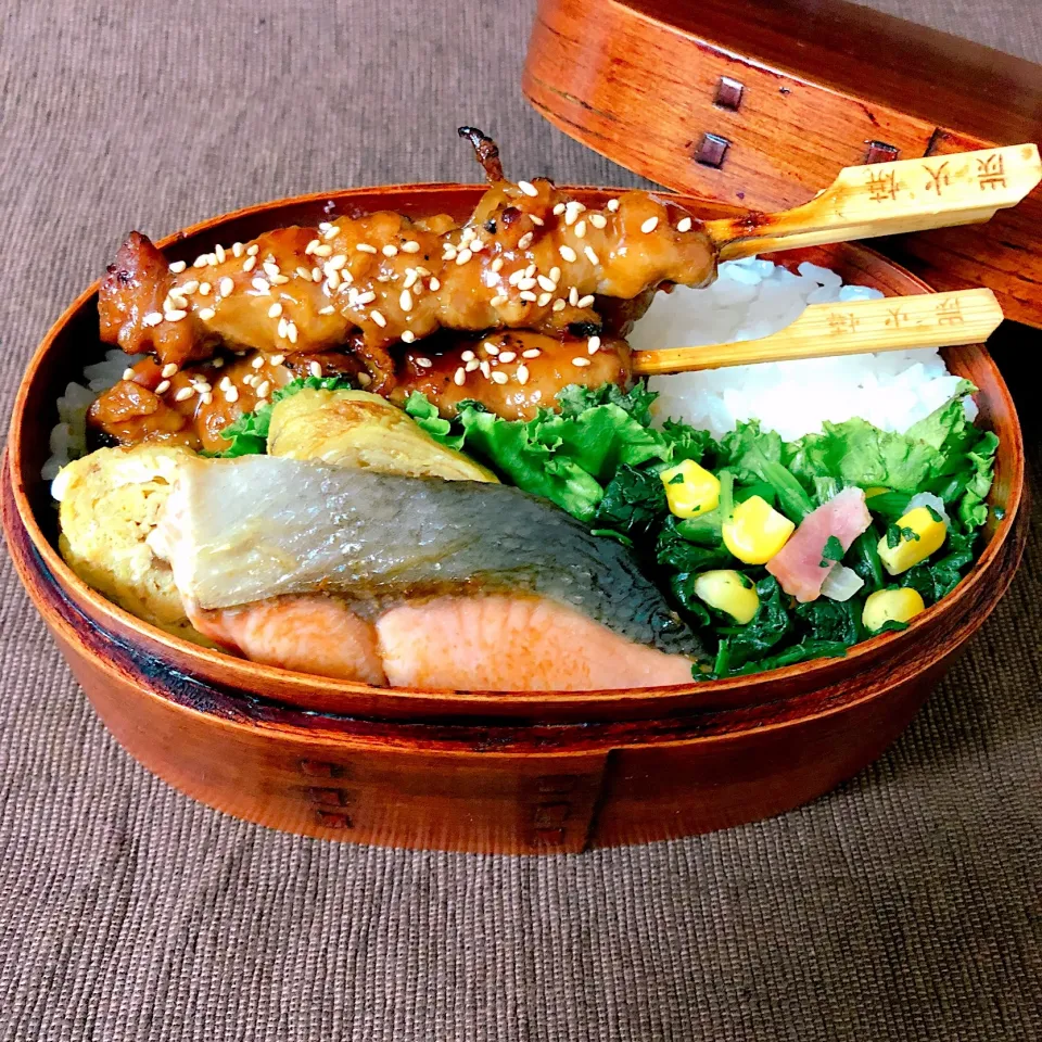 焼き鳥弁当🍱|ちかの献立表♪さん