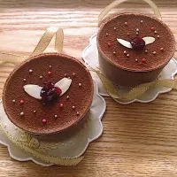 マシュマロでチョコムース