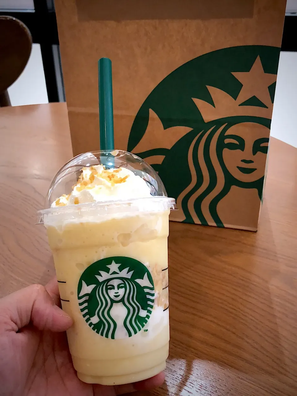 .... crispy sweet potatoe frappuccino !!!|imcherさん