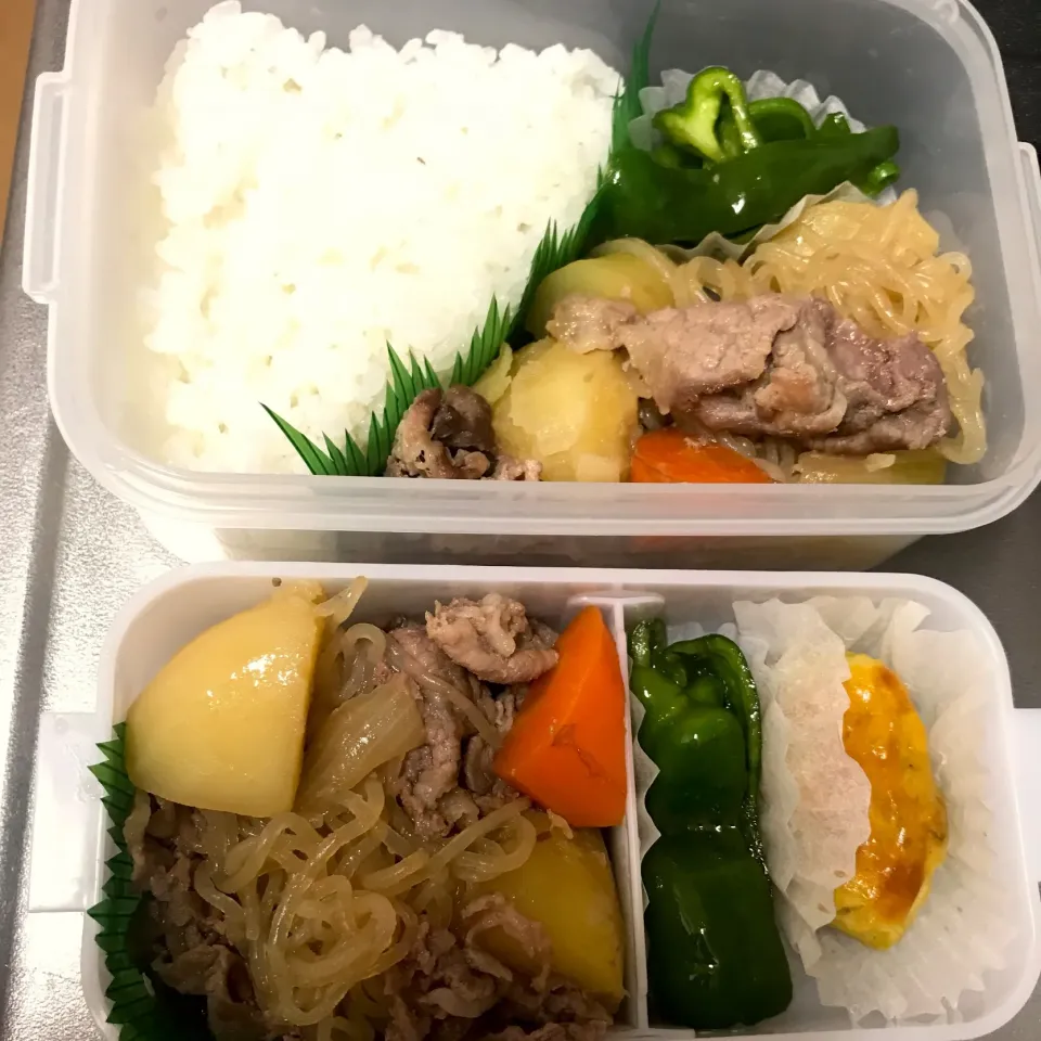 肉じゃが弁当|ていみきさん