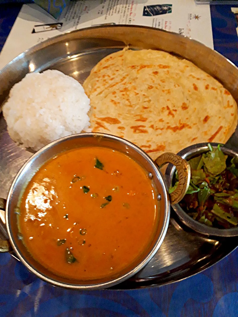 ピーマンとチキンカレー @マドラスミールス #南インドカレー|カリー仙人さん