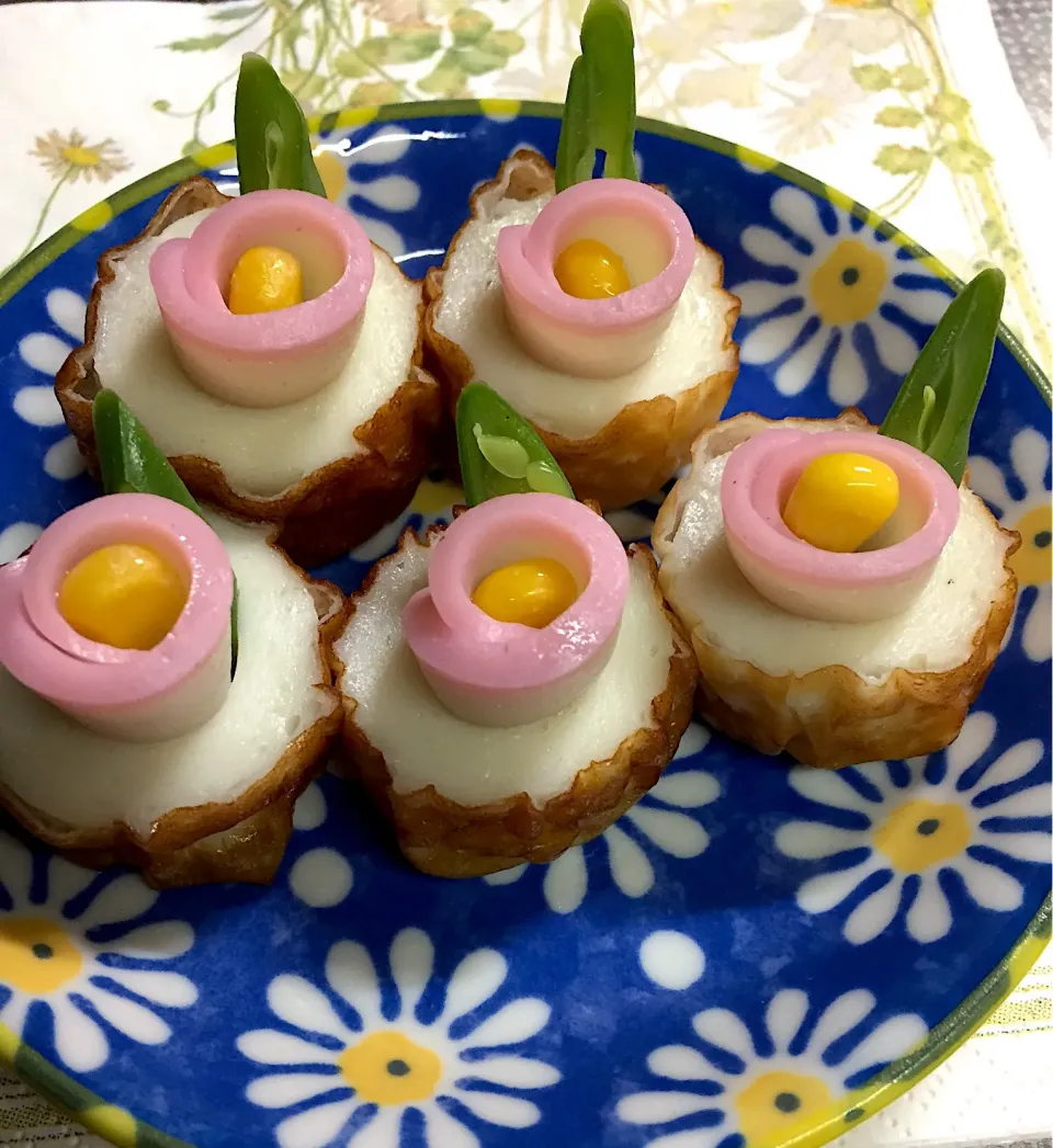 Snapdishの料理写真:竹輪とかまぼこのコラボ☘️お弁当のおかずに|みっこちゃんさん