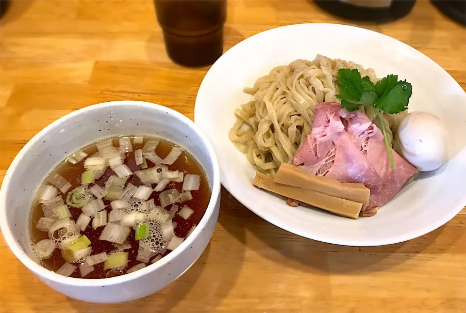 煮干しつけそば+味玉 ＠ 寿製麺 よしかわ坂戸店|toshi,I🍴さん