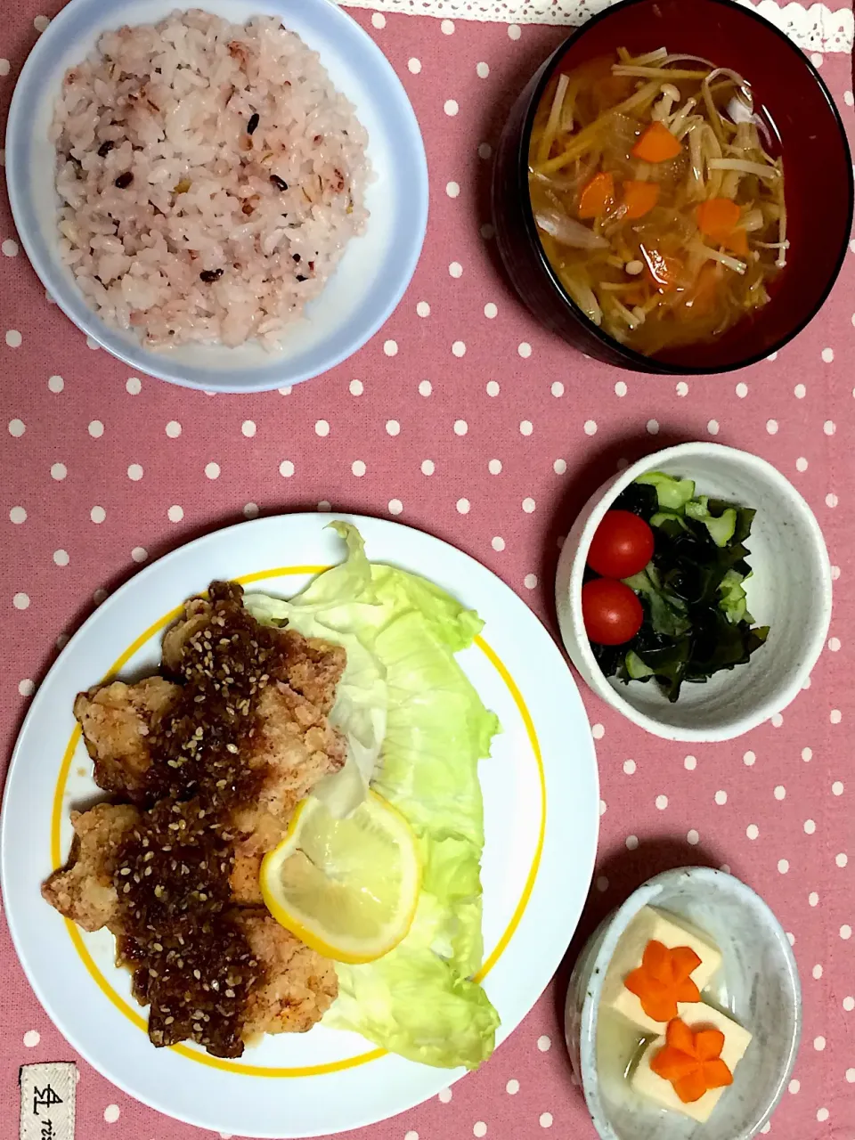 油淋鶏定食|ゆぴさん