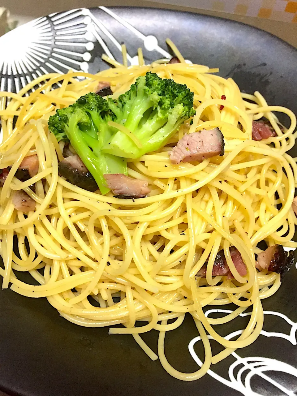 ブロッコリーとベーコンのパスタ|D-fukuさん