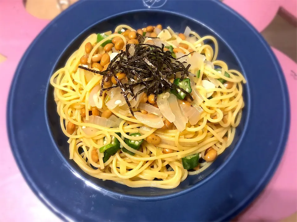 納豆パスタ|Mariettyさん