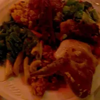 Snapdishの料理写真:Cajun creole buffet on jazz cruise|Ken Dillさん