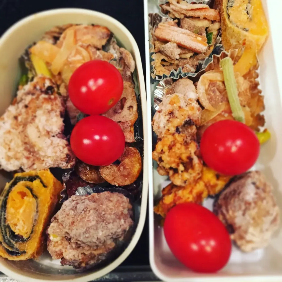 Snapdishの料理写真:今日のお弁当|kenji kojimaさん