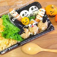 ハロウィン弁当💀👿🎃👻|eriさん